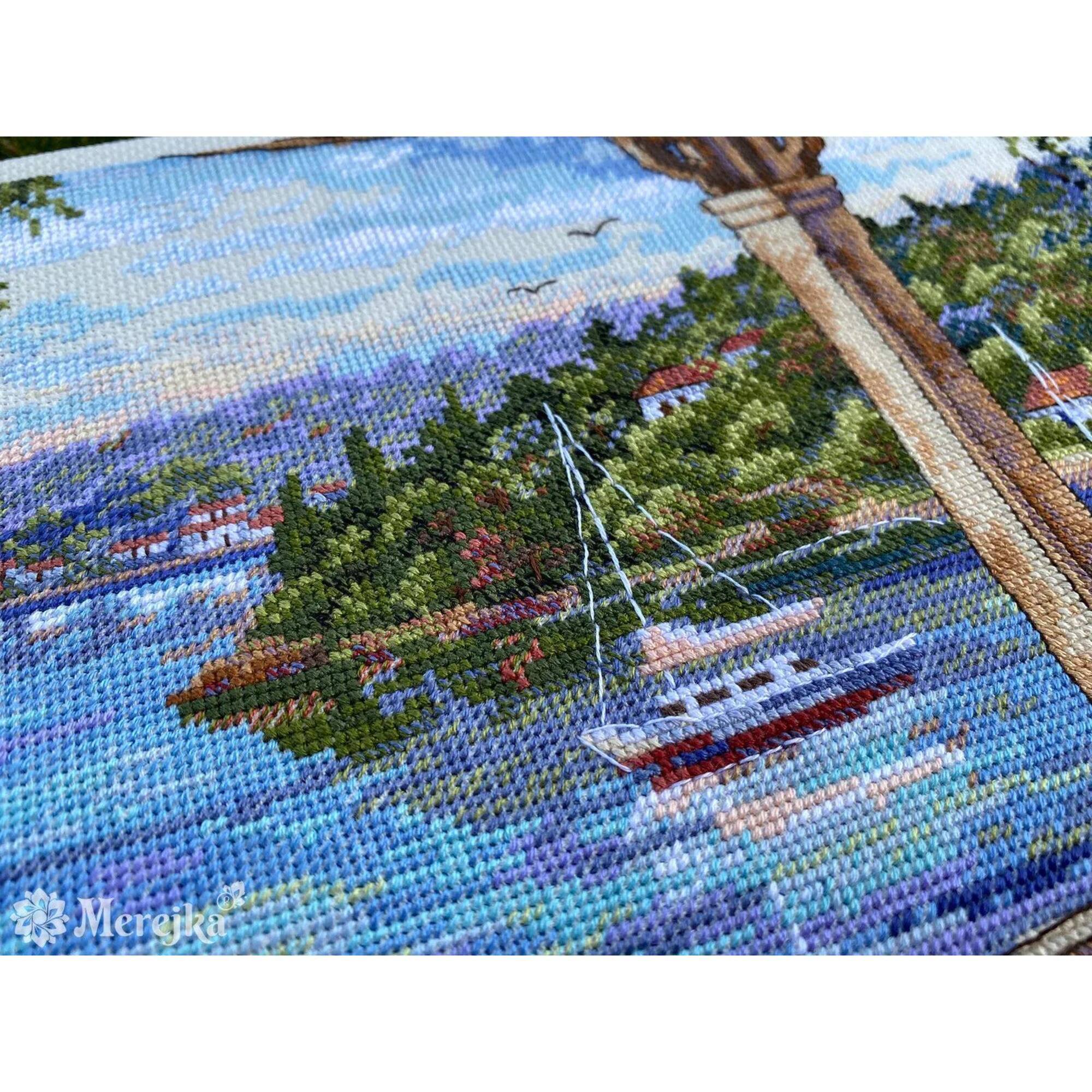 Merejka® Tranquility Counted Cross Stitch Kit